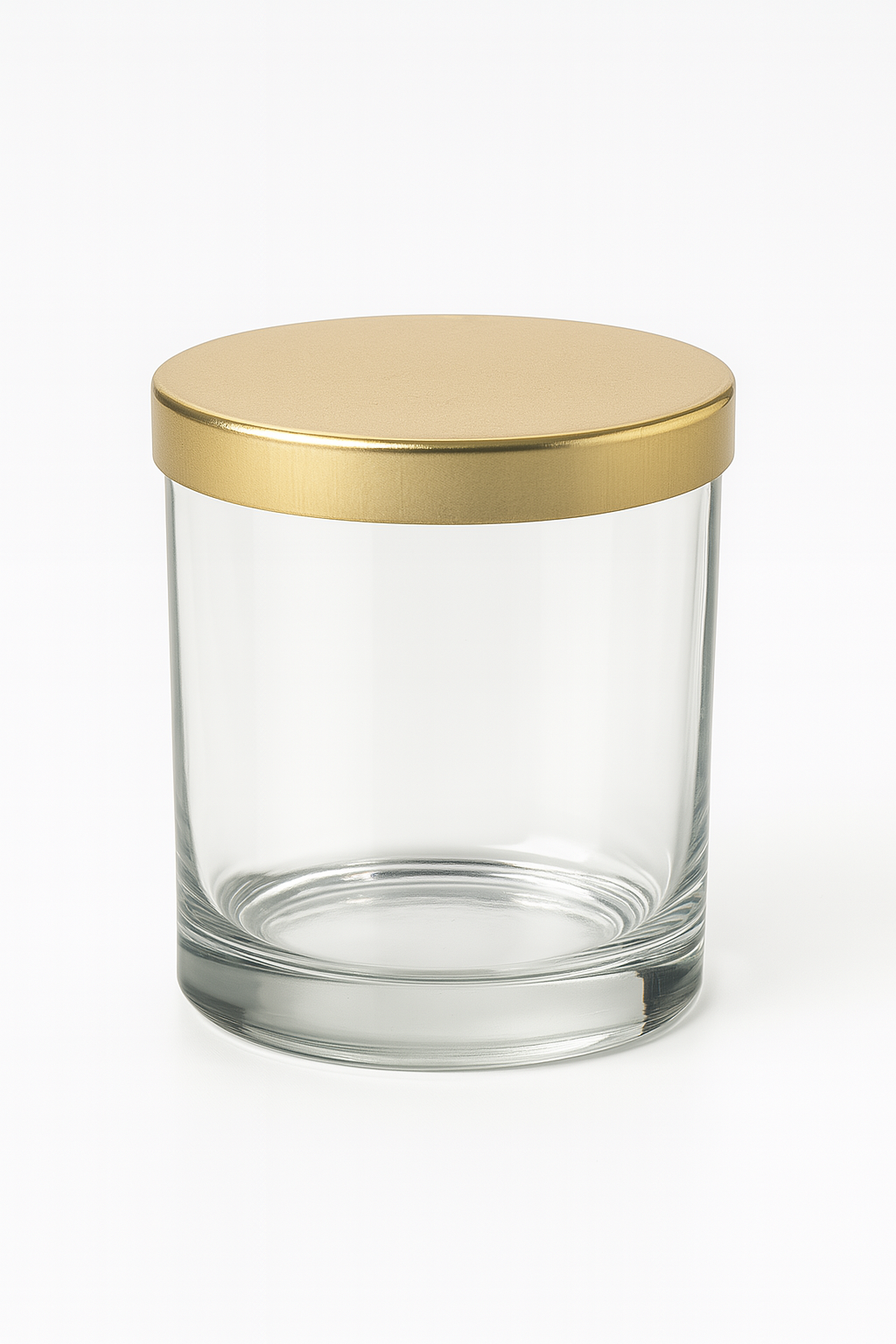 Clear Glass Jar with Golden Lid (150 gram)