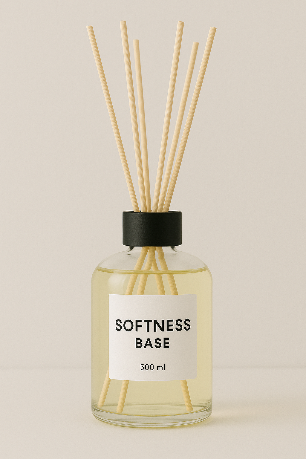 Softness Base – Professional Reed & Car Diffuser Base (500 ml) For Gentle, Comforting Vibes