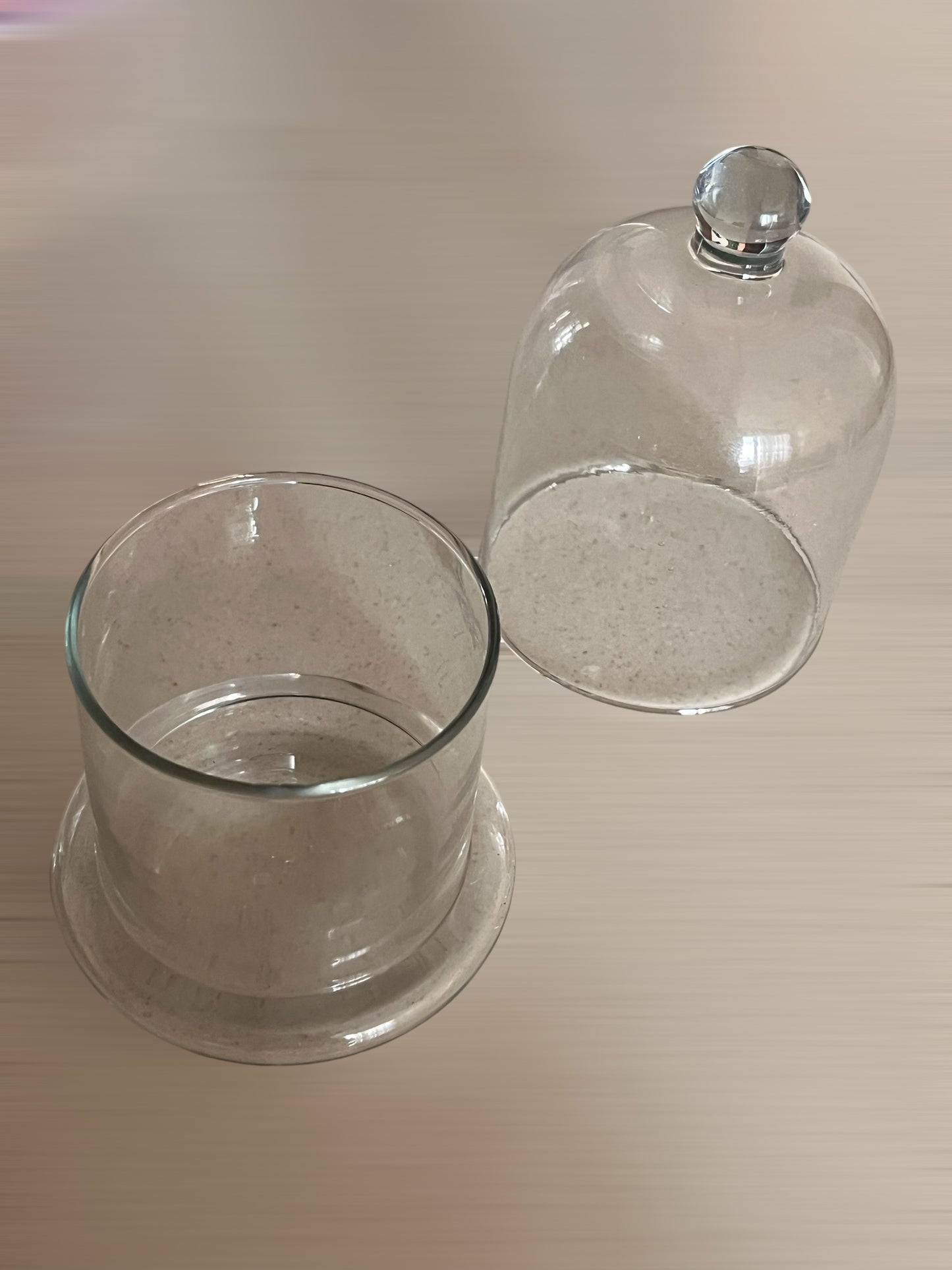 Candle Jar with Dome Lid