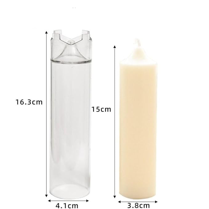 Polycarbonate Pillar Candle Mould