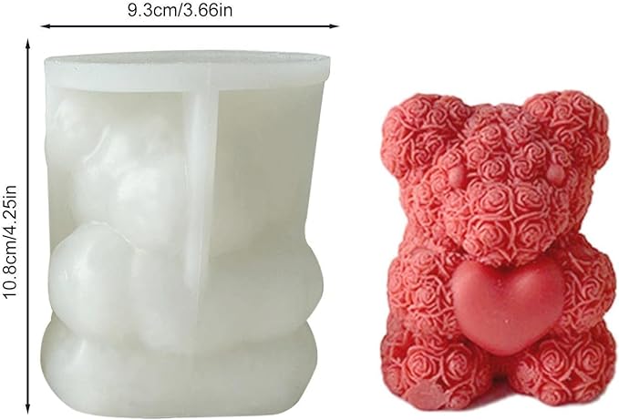 टेडी बियर मोल्ड (छोटा)