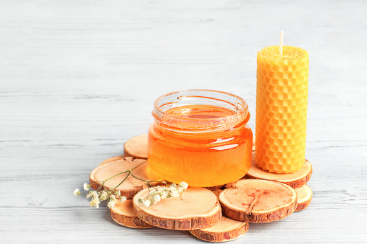 How to Make Beeswax Candles with Essential Oils