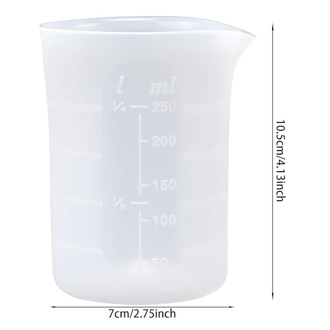 Silicon Measuring Beaker 250 ML