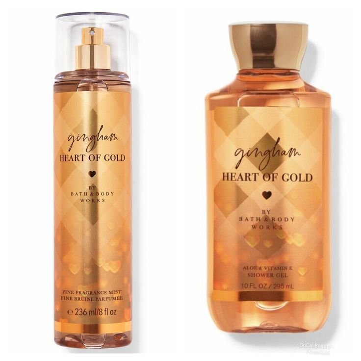 Gingham Heart of Gold Fragrance Oil Bath and Body Works Inspired