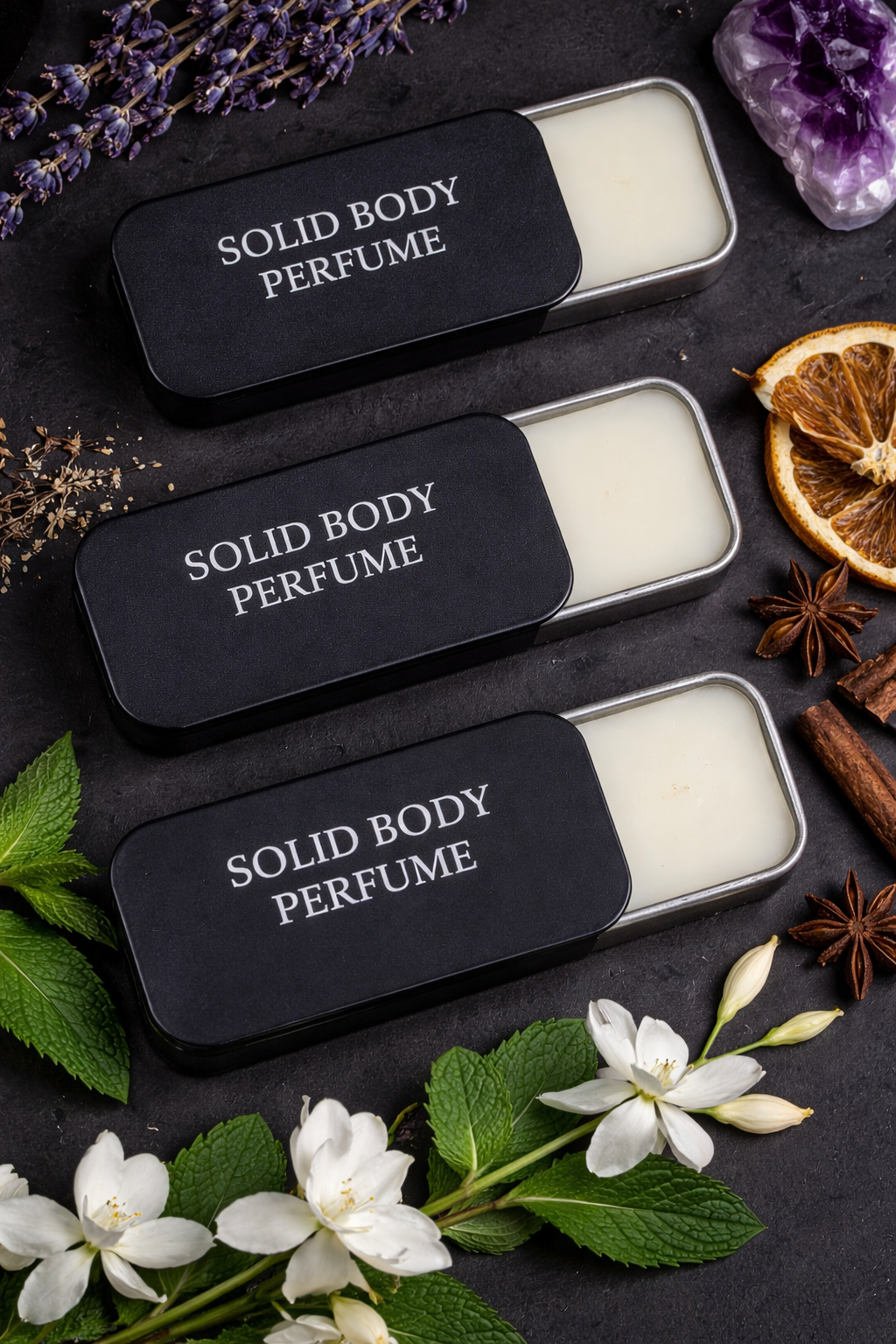 Solid Body Perfume Making Kit | Alcohol-Free, Skin-Safe