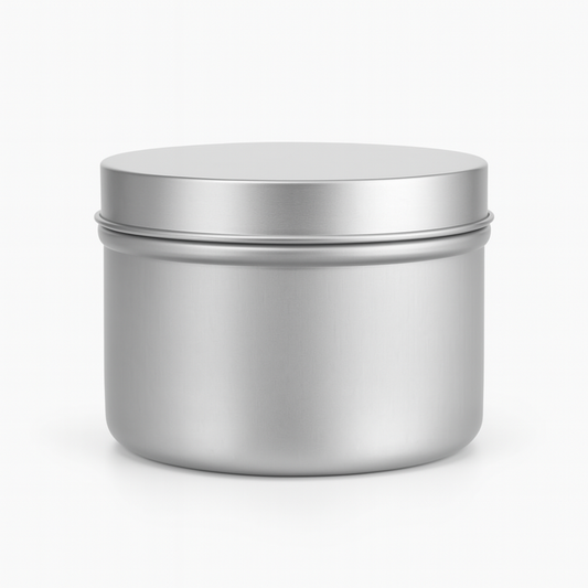 High Quality Aluminium Tin Container with Lid for Candle Making
