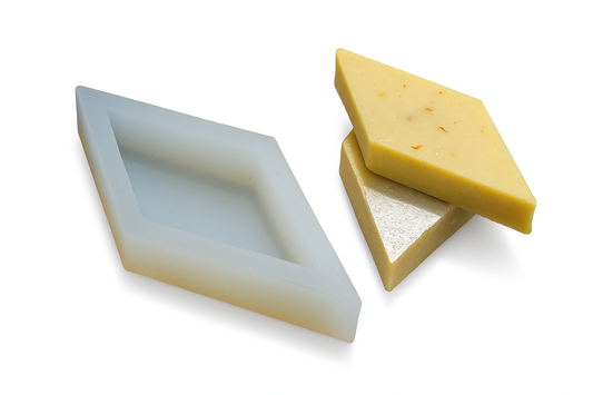 Premium Silicone Kaju Katli Silicone Mold for Candle Making & Decoration, Mithai Candle Moulds