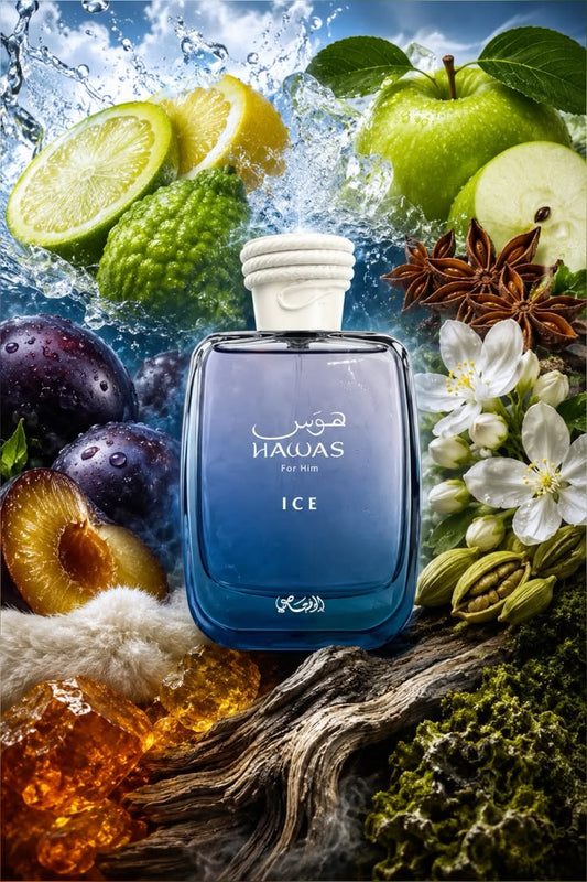 Rasasi Hawas Ice Inspired Fragrance Oil