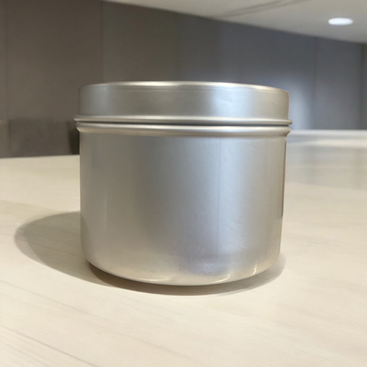 High Quality Aluminium Tin Container with Lid for Candle Making