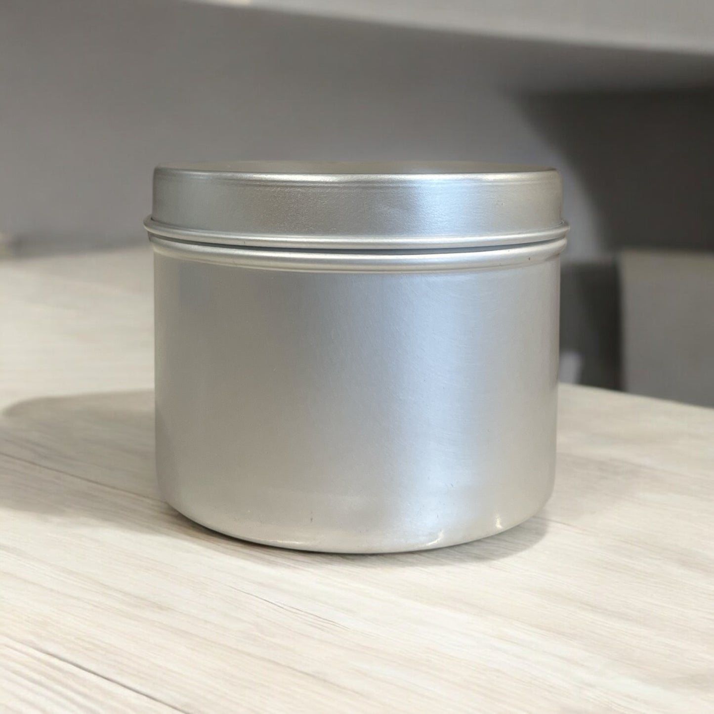 High Quality Aluminium Tin Container with Lid for Candle Making