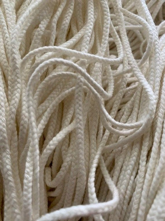 Cotton Braided Wicks Ready Made