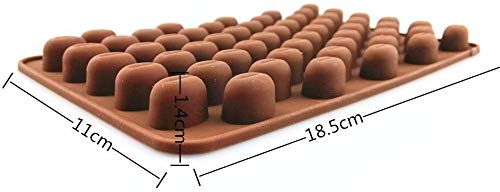 Kaffeebohnenform mit 55 Mulden 